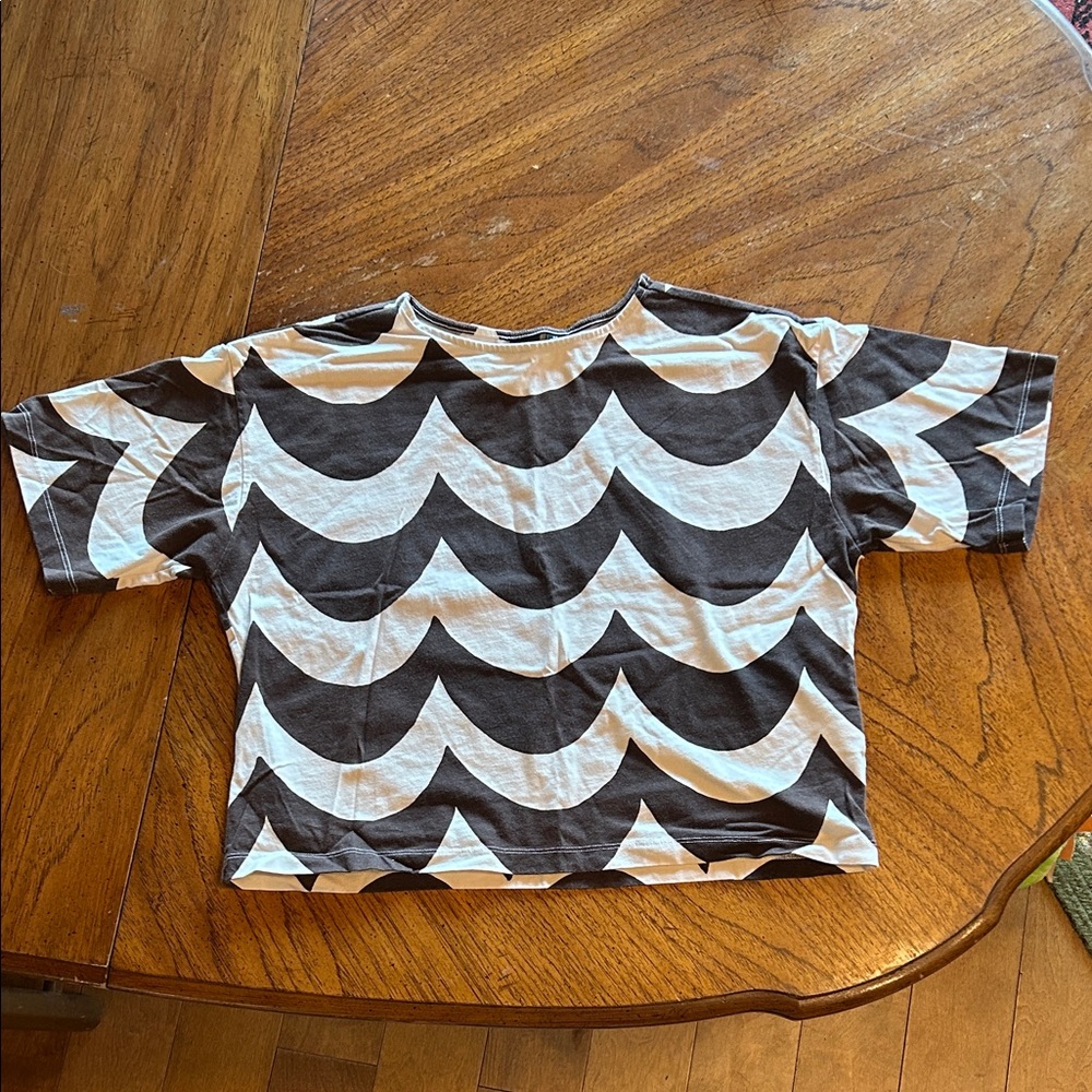 Marimekko T shirt in graphic print